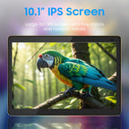 COOPERS Tablet 10 pulgadas, Android 15 Tablet, Amarillo