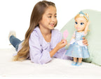 Disney Princess My Friend - Muñeca Cenicienta de 14 pulgadas de alto, incluye atuendo extraíble, tiara, zapatos y cepillo