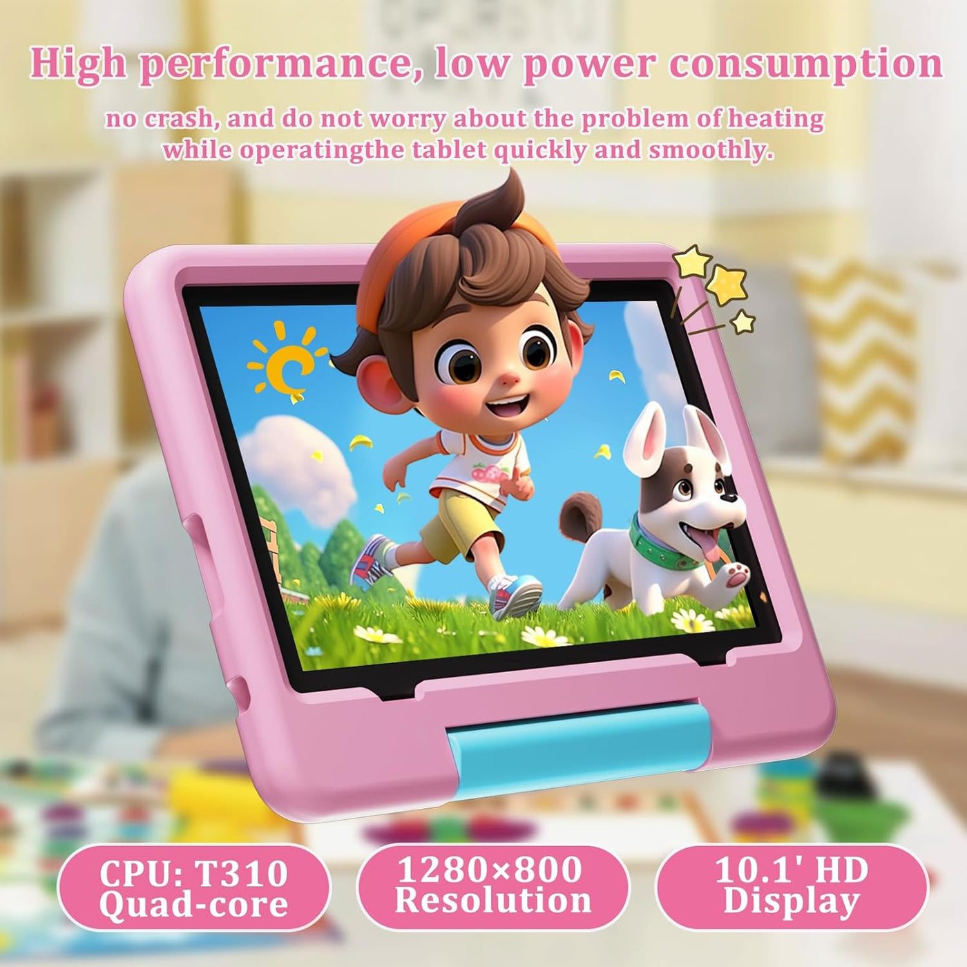 PEICHENG Tableta para niños con estuche protector EVA, Tableta para...