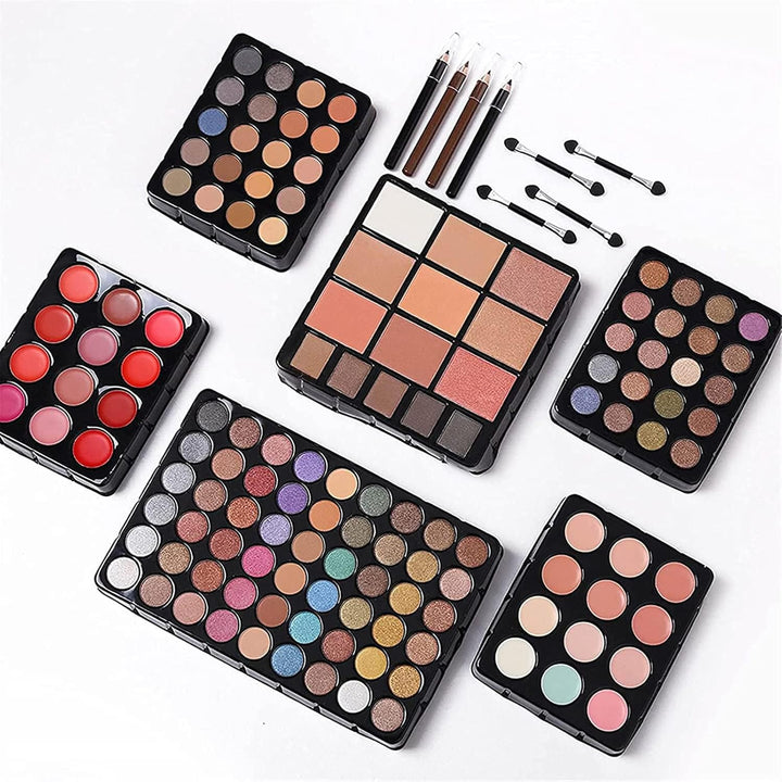 UNIFULL Kit de maquillaje todo en uno de 132 colores para mujeres y...
