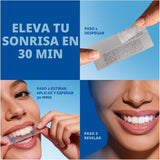 Tiras blanqueadoras de dientes para dientes y encías sensibles, men...