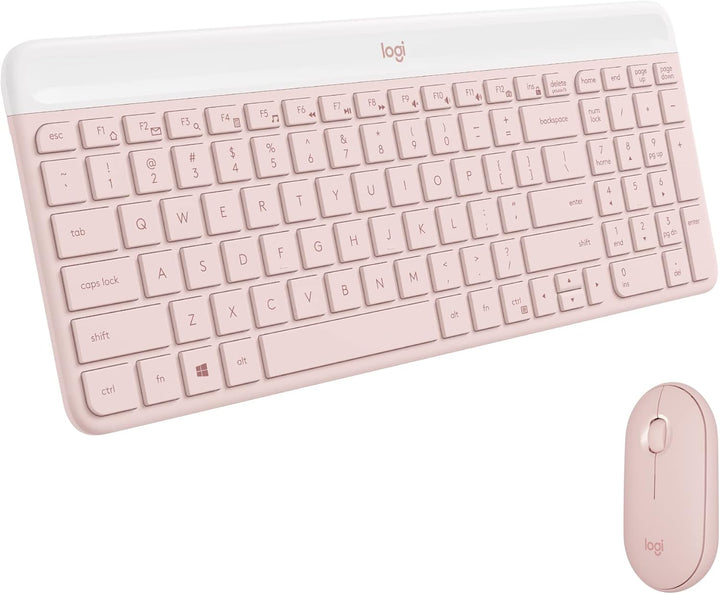 Logitech MK470 - Combo de teclado y mouse inalámbricos delgados, di...