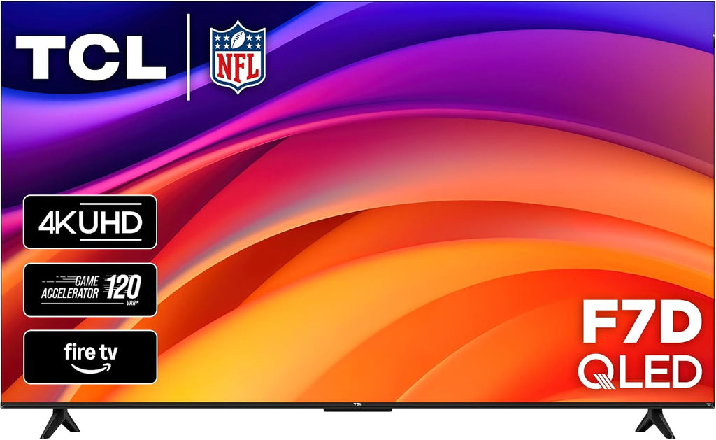 TCL 65 pulgadas serie F7D QLED 4K UHD HDR Smart Fire TV, 65F7D (2026)
