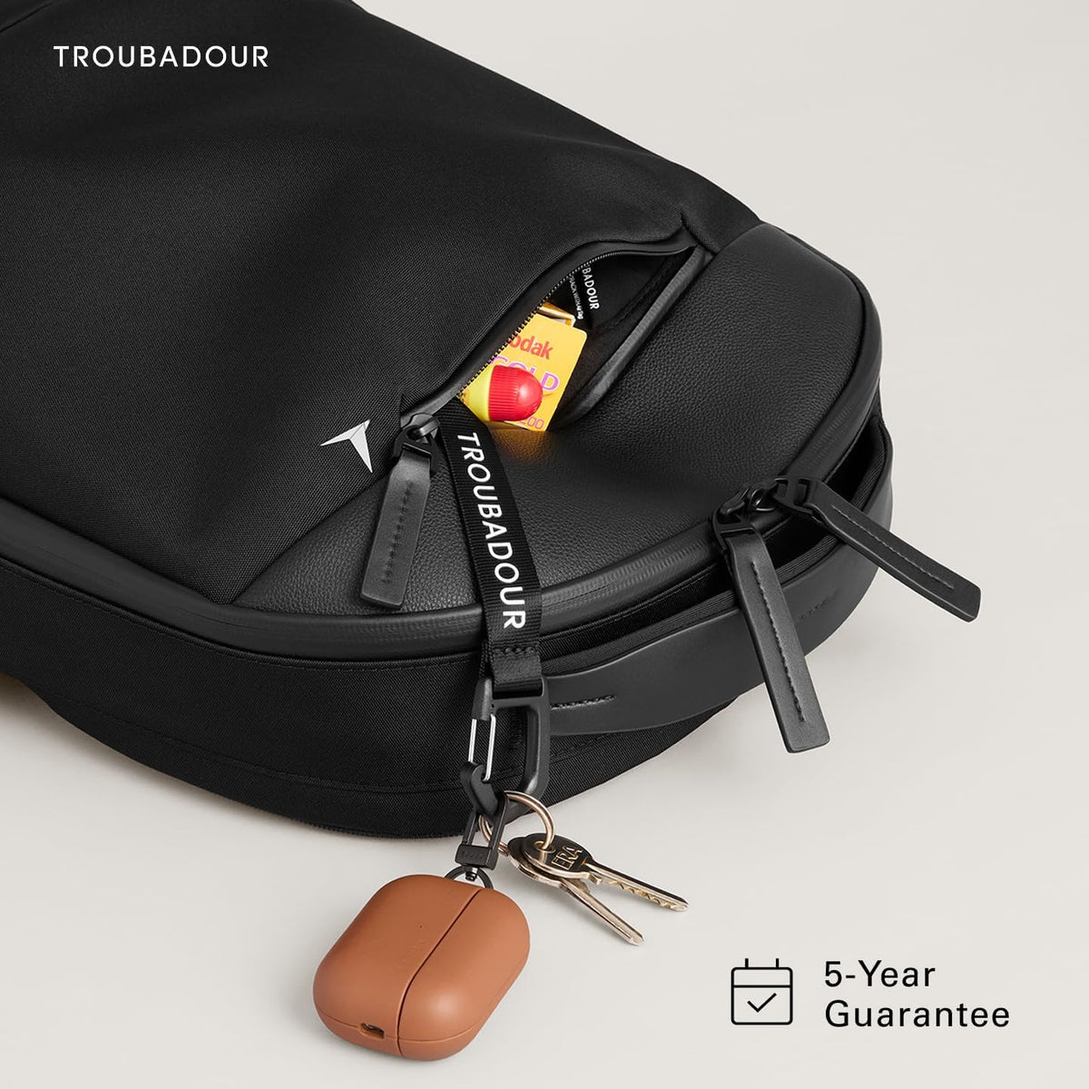 Mochila para portátil Troubadour Apex 4.0 | 22L | Negro