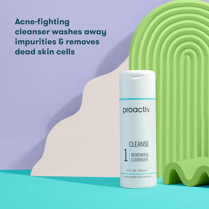 Proactiv Limpiador de acné \u2013 Lavado facial de peróxido de benz...