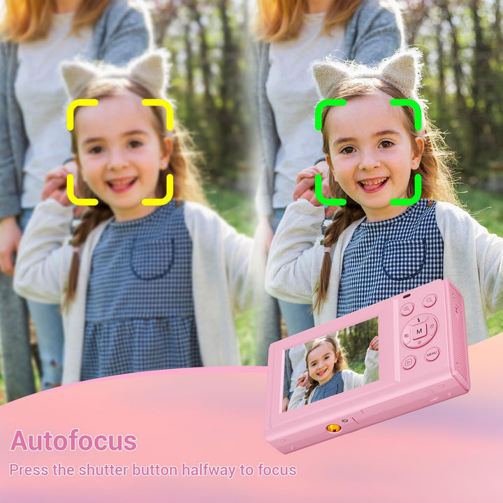 Cámara digital, cámara de enfoque automático de 4K 44MP con zoom 16...