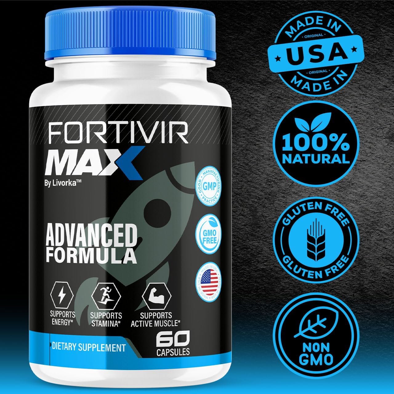 Fortivir Max Capsule \u2013 Fortivir Max Advanced Formula Píldoras...