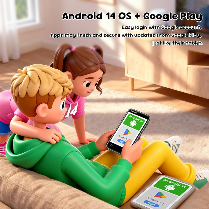 Reproductor de MP3 para niños, controles parentales, 16 GB, compati...