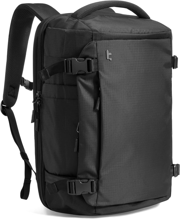 tomtoc - Mochila de viaje de 28L, equipaje de mano aprobado para vu...