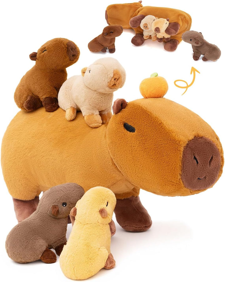 OUOZZZ - Juguete de peluche Carpincho, 5 en 1, animal de peluche gr...