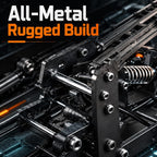 VANLINNY - Kit de brazo de robot de metal, tanque con orugas a control