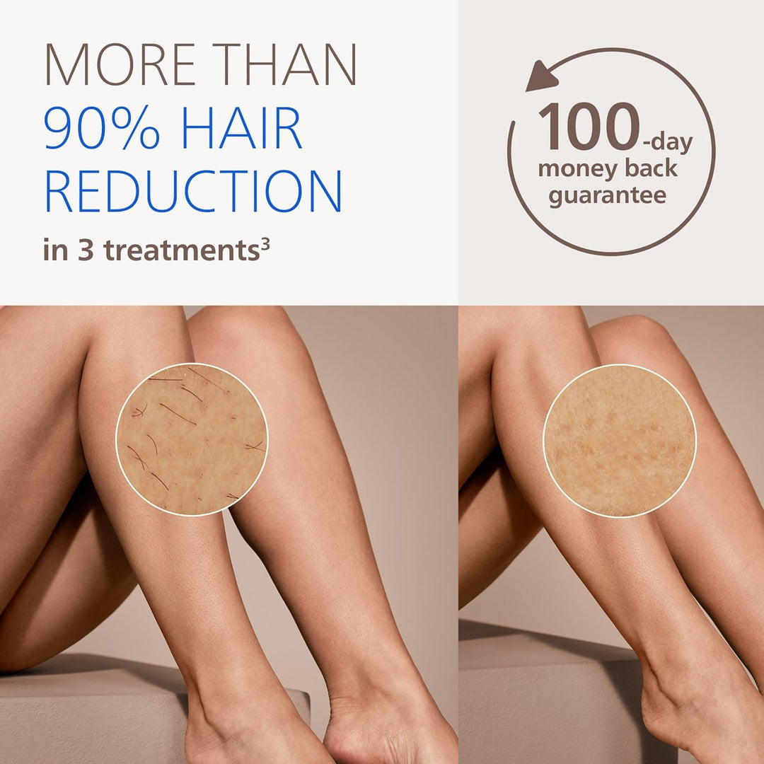 Philips Lumea IPL - Depilación láser tipo salón para mujeres y homb...
