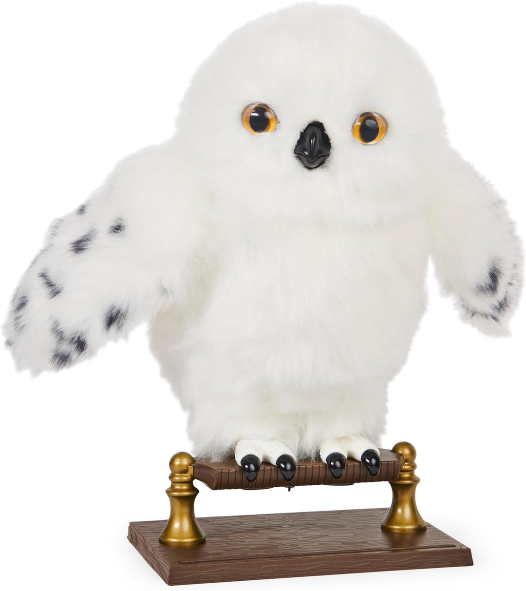Wizarding World Harry Potter, lechuza interactiva Enchanting Hedwig...