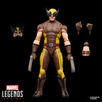 Marvel Legends Serie Wolverine (traje marrón), figura de acción