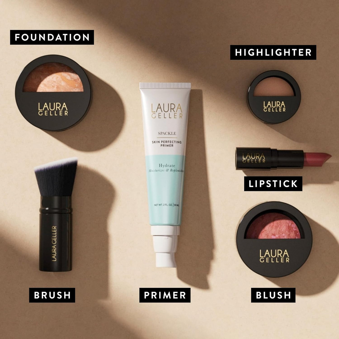 Laura Geller New York Cult Classics Kit completo para rostro: Luz