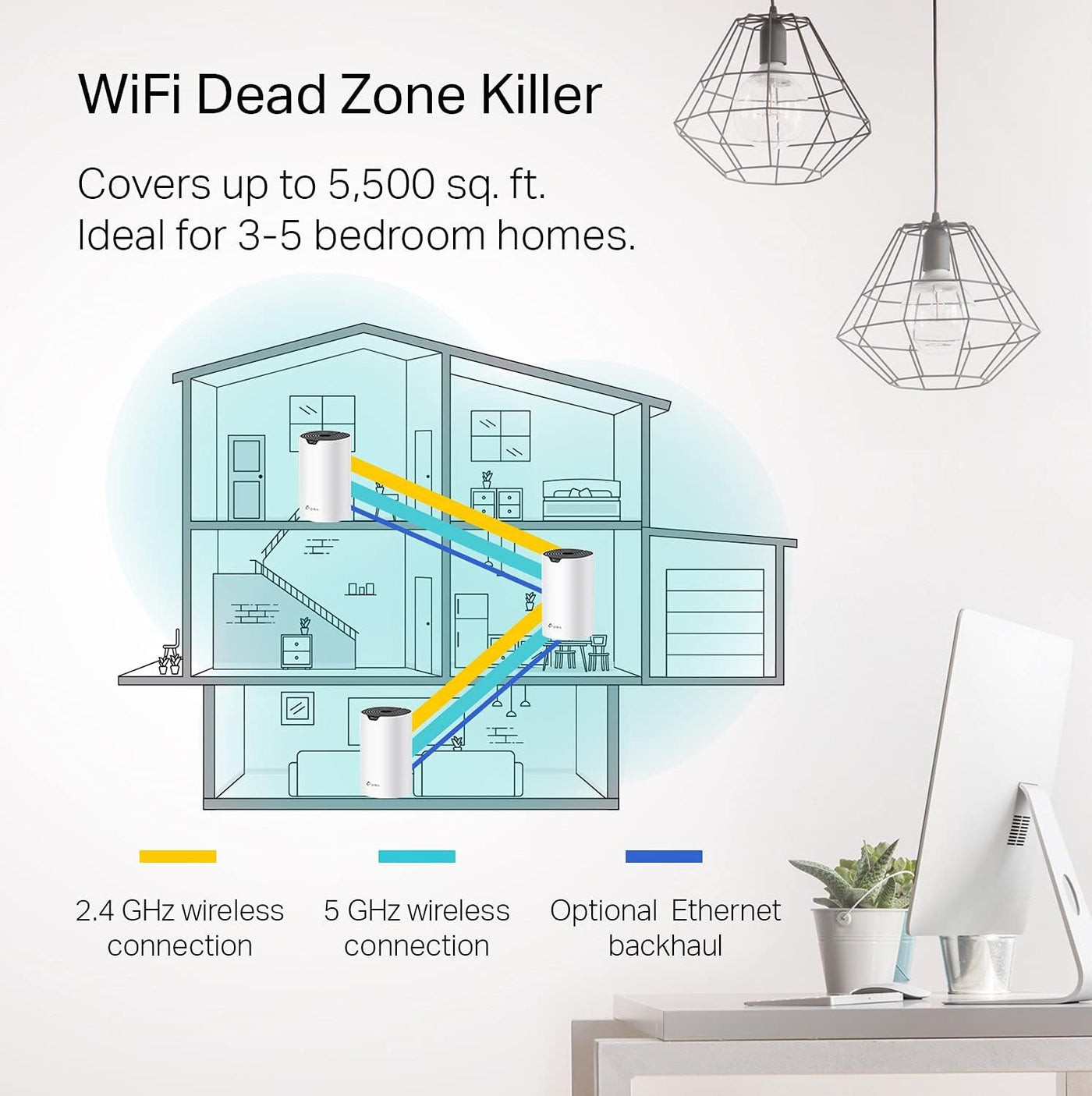 TP-Link Sistema WiFi Deco S4 Mesh AC1900 \u2013 Cobertura de hasta...