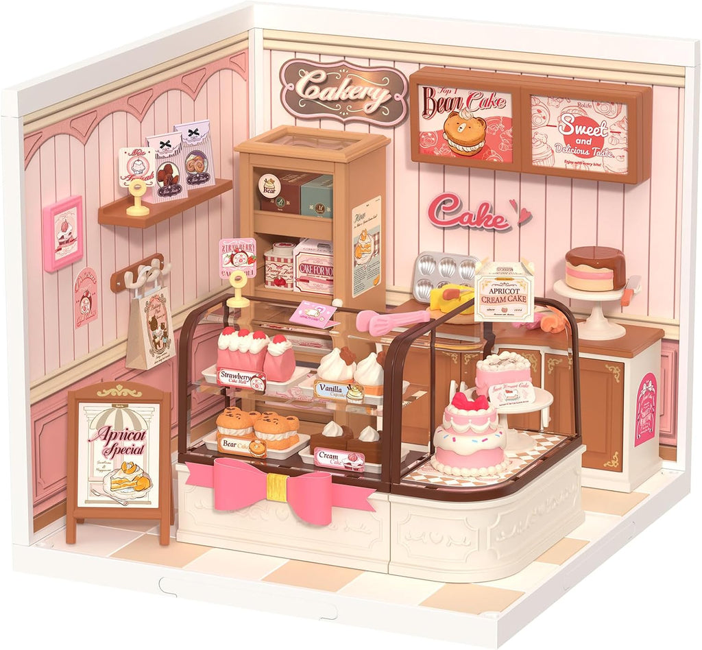 Rolife Super Creator DIY Juego de construcción de casa en miniatura de plástico - Tienda de pasteles