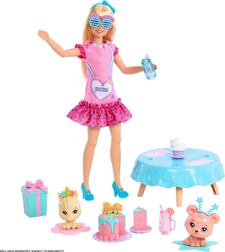 Barbie Accesorios Para Preescolares, Cumpleaños, Mi Primero Barbie
