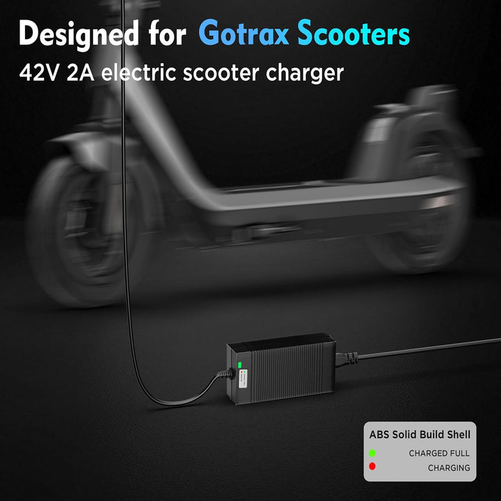 EVAPLUS Cargador rápido de 42 V 2 A con certificación UL