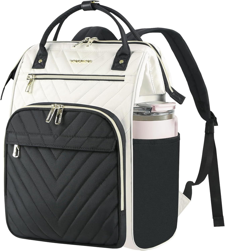 VANKEAN Mochila para laptop de 17 pulgadas para mujeres y hombres,...