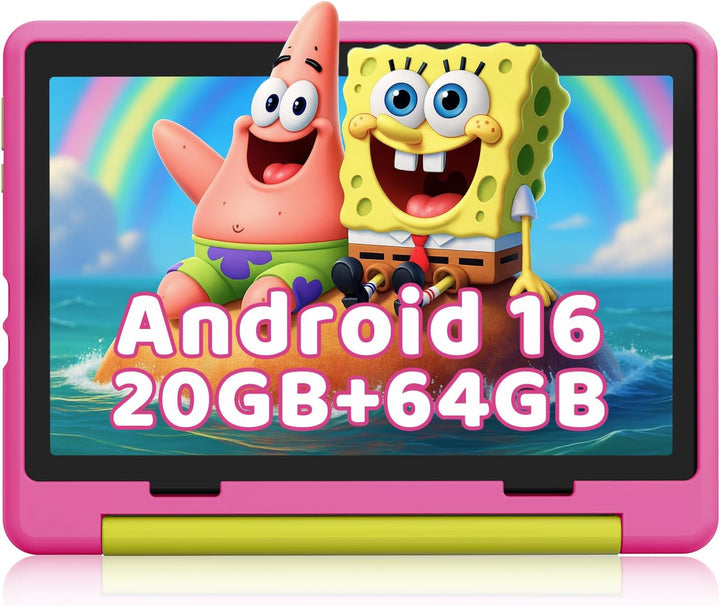 Tablet para niños, Android 15 con pantalla HD, 10.1 pulgadas, contr...