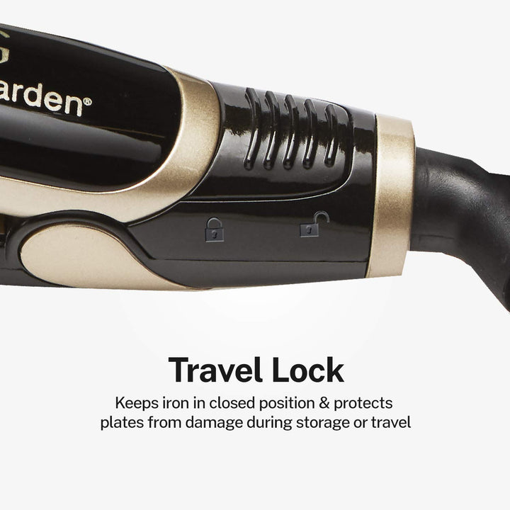 Olivia Garden Ceramic + Ion Pro Flat Iron - Dual Voltage, 11 Temps,...