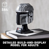 LEGO Star Wars The Mandalorian Helmet 75328 Kit de modelo