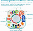 Juguete para bebé: juguetes musicales atractivos para bebés de 6, 12 y 18 meses, seguro, resistente y divertido (11.8 x 11.8 x 12.2 pulgadas)
