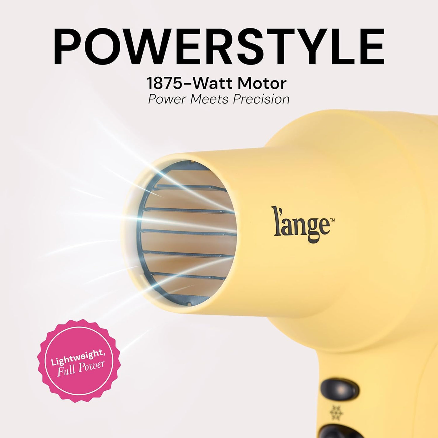 L'ANGE HAIR Secador de pelo iónico PowerStyle Turbo | 1875W de...