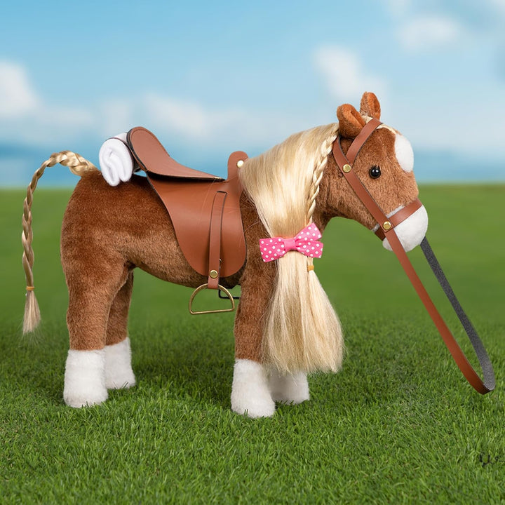 HollyHOME Caballo de Peluche Animal Lindo Poni de Peluche Juguete d...
