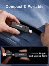 Gulloe Unidad flash de 256 GB diseñada para iPhone, almacenamiento...