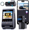VIOFO A329T 4K 3CH Dash Cam Teleobjetivo delantero trasero, STARVIS 2 HDR