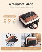 LOVEVOOK Maletín para Laptop para Mujer, Bolso Mensajero de Hombro para Computadora