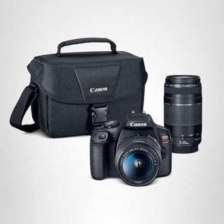 Canon EOS Rebel T7 Cámara DSLR | Kit de 2 lentes con EF18-55mm + EF...