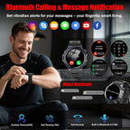 Reloj inteligente militar para hombre con GPS de doble banda