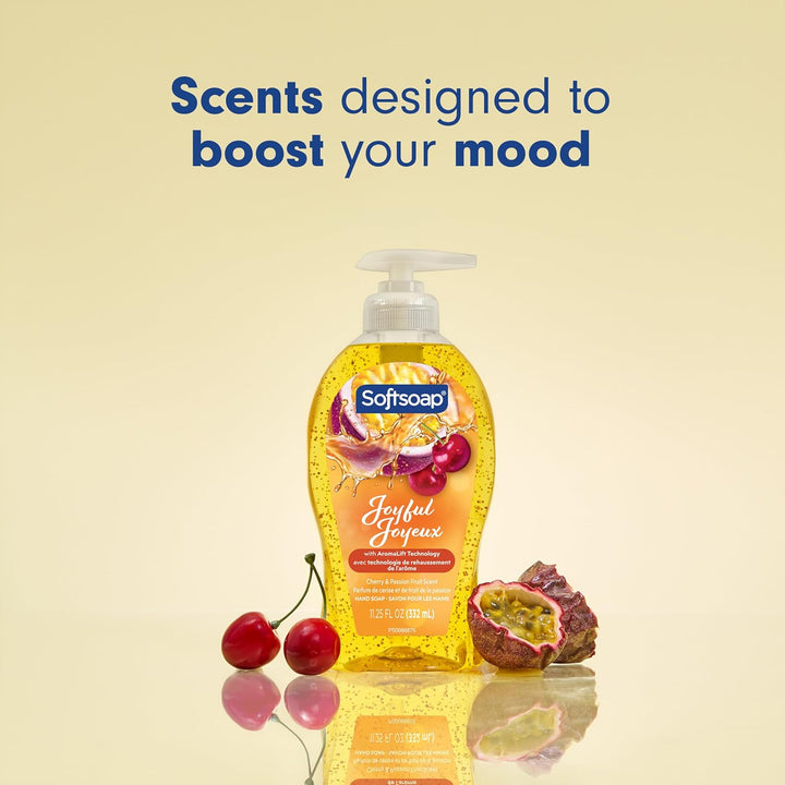 Softsoap Joyful - Jabón líquido para manos, sin parabenos, pH equil...