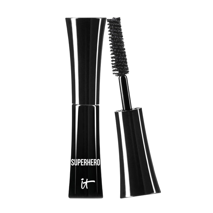 IT Cosmetics Máscara de pestañas de superhéroe: rímel negra volumin...