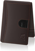 Kings Loot Billetera minimalista delgada con clip para dinero, trufa
