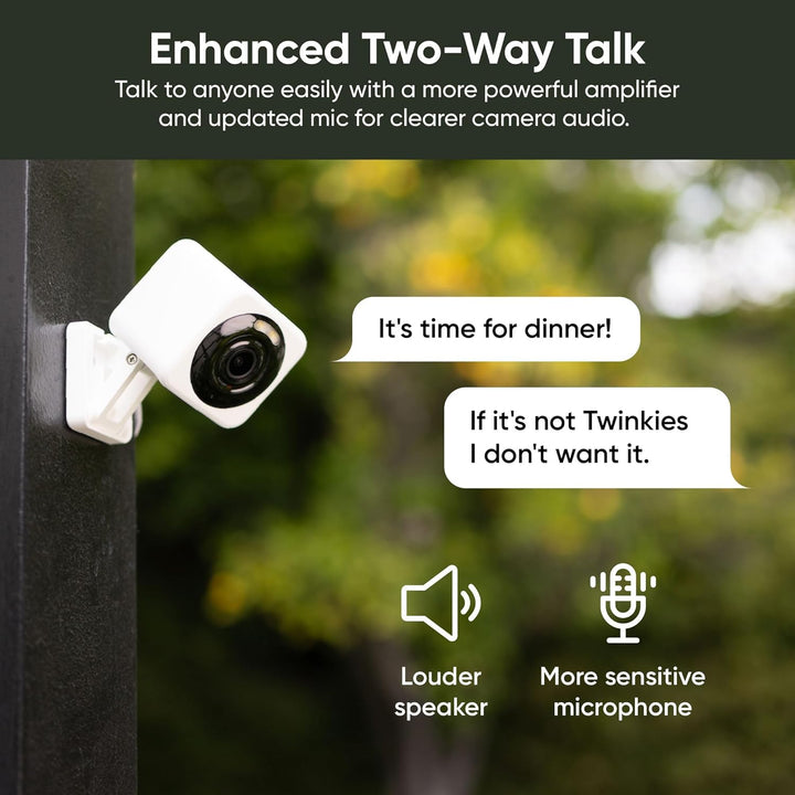 WYZE Cam v4 (Modelo más reciente), Cámara de Seguridad AI de 2.5K,...