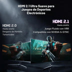 Hikers Monitor curvo para juegos de 34 pulgadas UWQHD 200Hz HDMI 2....