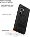Rokform - Funda ultra resistente para Galaxy S24 + cartera Fuzion compatible con MagSafe