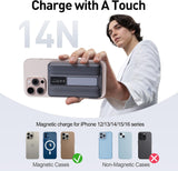 Cargador portátil inalámbrico magnético 2026 \u2013 10000mAh 22.5W...