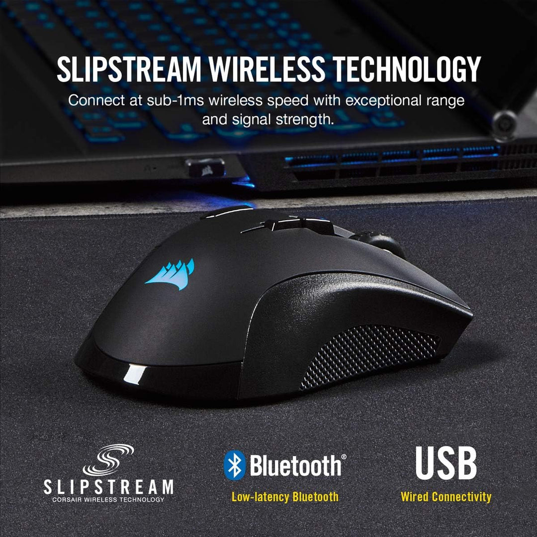 Corsair IRONCLAW RGB mouse inalámbrico FPS\/MOBA para juegos \u2013...
