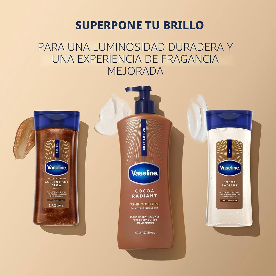 Vaseline Loción corporal de cuidado intensivo para piel seca, loció...