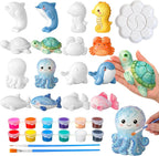 Reallnaive - Kit de pintura de cerámica de animales marinos para niños y