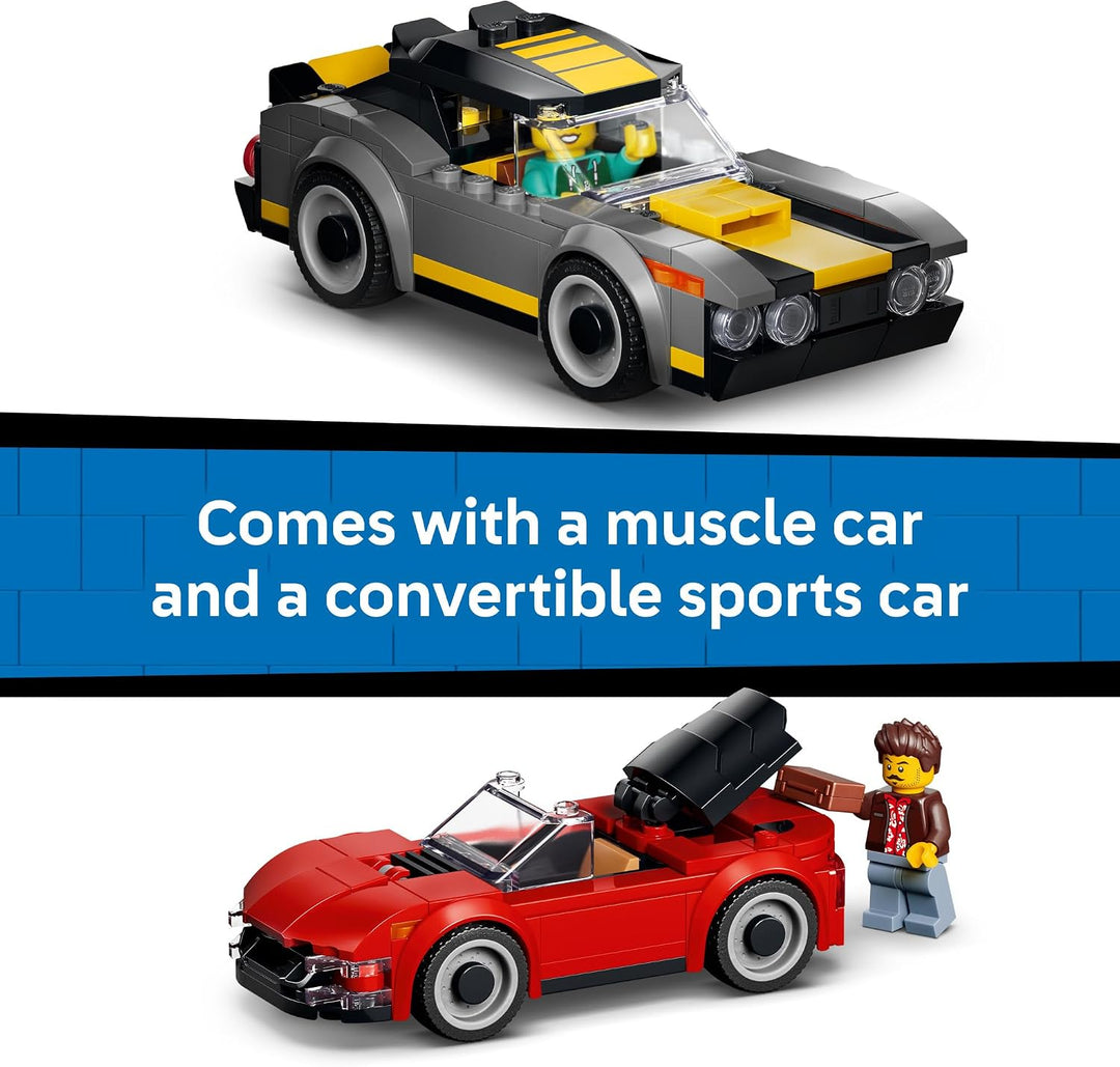 LEGO City Lavado de autos desde el auto 60497 | Juguetes de constru...