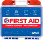 Be Smart Get Prepared Kit de primeros auxilios de 110