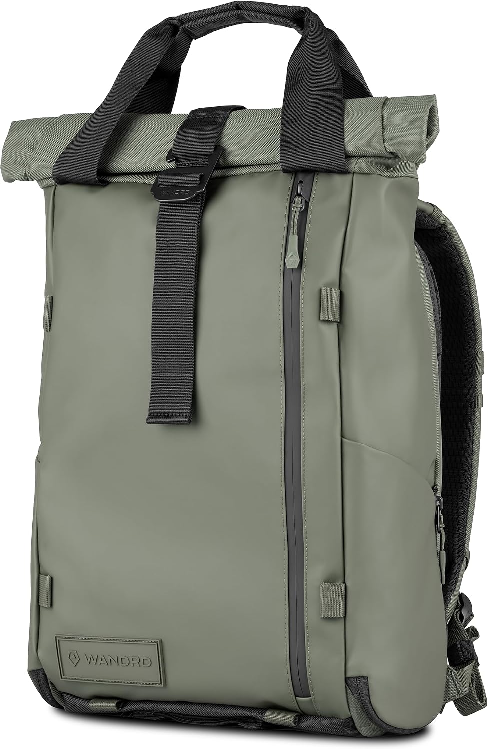 WANDRD Mochila EDC PRVKE: mochila de viaje de transporte diario con acceso rápido para portátil, expansión enrollable, Verde Wasatch, Moderno