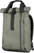 WANDRD Mochila EDC PRVKE: mochila de viaje de transporte diario con acceso rápido para portátil, expansión enrollable, Verde Wasatch, Moderno