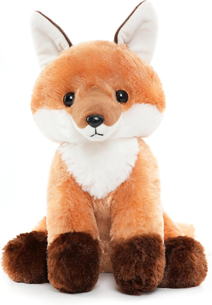WEIGEDU - Lindo zorro rojo de peluche con cola grande y suave | Reg...